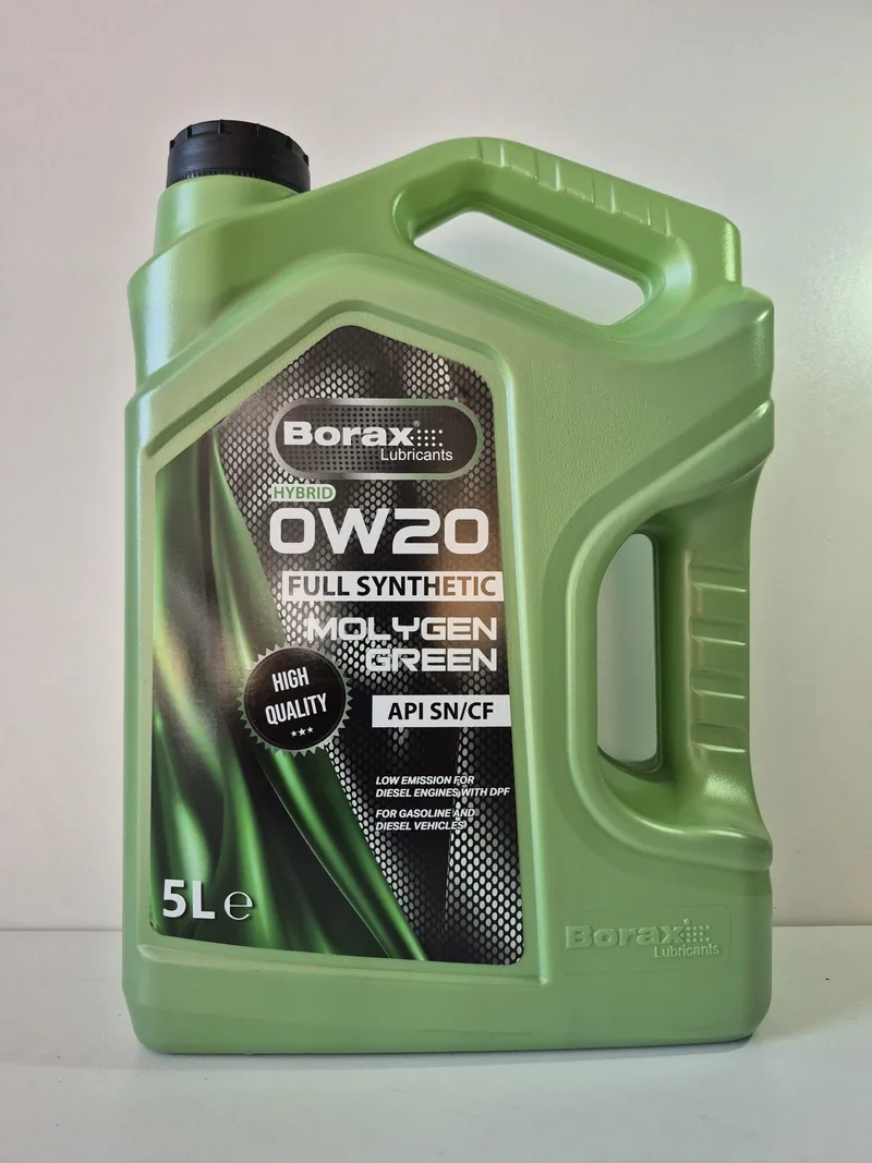 Borax Full Synthetic Molygen Green 0W20
