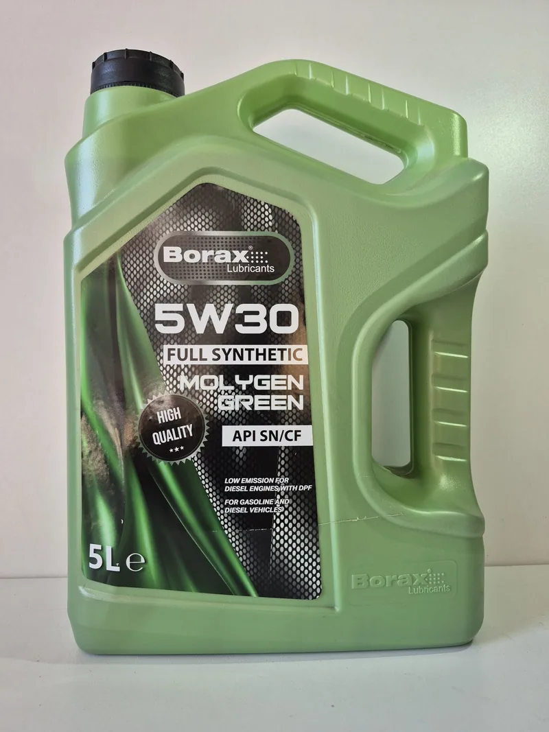 Borax Full Synthetic Molygen Green 5W30